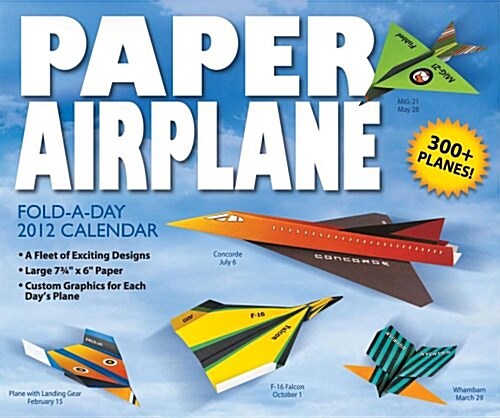 Paper Airplane 2012 Calendar (Paperback, Page-A-Day )