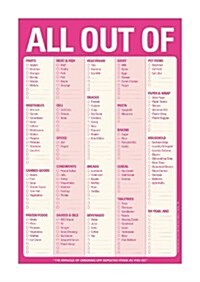 All Out Of (Pink) Pad (Paperback)