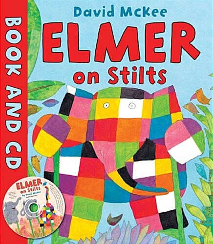 [중고] Elmer on Stilts (Paperback)