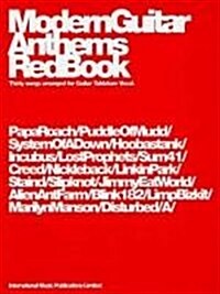 Modern Guitar Anthems - Red Book : Guitar Tab (Paperback)