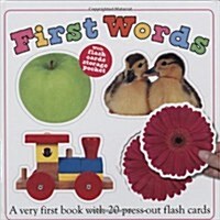 [중고] First Words Flash Card Book (Board Book)