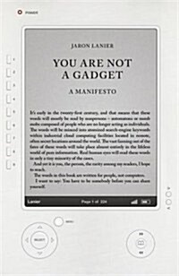 You are Not a Gadget (Hardcover)