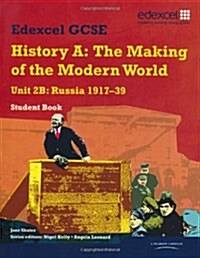 Edexcel GCSE Modern World History Unit 2B Russia 1917-39 Student Book (Paperback)