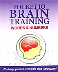 Pocket IQ Brain Trainer: Words and Numbers (Paperback)