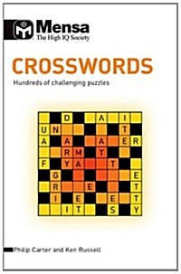 Mensa - Crossword Puzzles : Hundreds of challenging puzzles (Paperback)