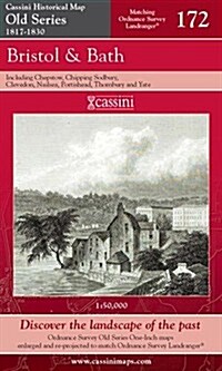 Bristol and Bath (Sheet Map, folded)