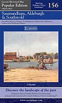 Saxmundham, Aldeburgh and Southwold (Sheet Map, folded, Popular ed)