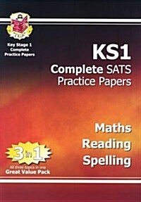 KS1 Maths & English SATS Practice Papers Pack (for the New Curriculum) (Paperback)