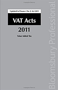 VAT Acts 2011 (Hardcover)