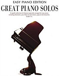 Great Piano Solos - the Black Book Easy Piano Ed. (Paperback)