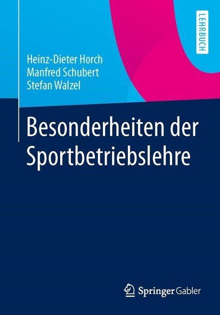 Besonderheiten Der Sportbetriebslehre (Paperback, 2014)