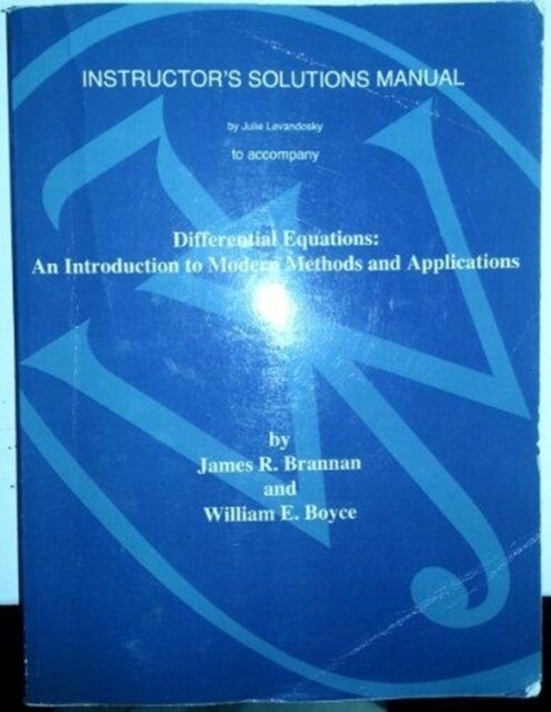 Differential Equations : An Introduction to Modern Methods and Applications (Paperback)