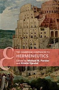 The Cambridge Companion to Hermeneutics (Paperback)