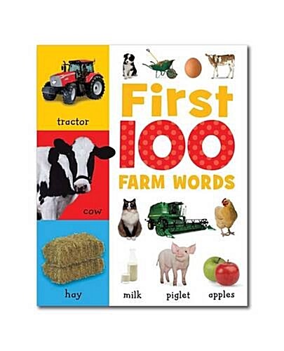 First 100 Farm Words : Mini Board Book (Board Book)
