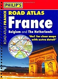 Philips Road Atlas France (Paperback)