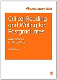 Critical Reading and Writing for Postgraduates (Paperback)
