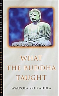 [중고] What the Buddha Taught (Paperback)