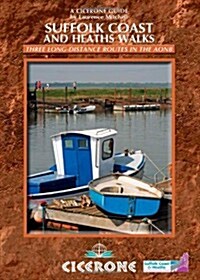 Suffolk Coast and Heaths Walks : 3 Long-distance Routes in the AONB (Paperback)