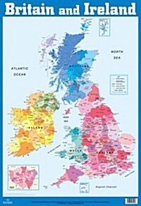 British Isles and Ireland Wall Chart (Wallchart)