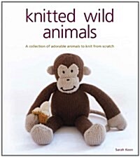 Knitted Wild Animals (Paperback)