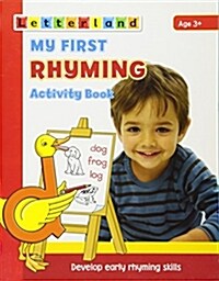 My First Rhyming Activity Book : Develop Early Rhyming Skills (Paperback)