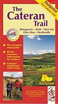 The Cateran Trail : Blairgowrie - Glenshee - Alyth (Sheet Map, folded)