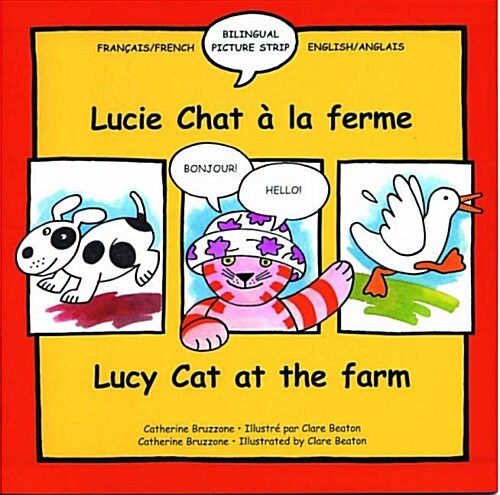 Lucy Cat at the Farm/Lucie Chat a la ferme (Paperback)