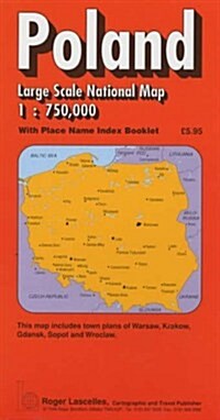 Poland National Road Map (Paperback)