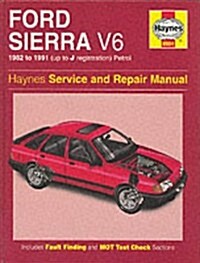 Ford Sierra V6 Service and Repair Manual (Hardcover)