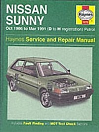 Nissan Sunny 1986-91 Service and Repair Manual (Hardcover)