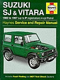 Suzuki SJ410/SJ413 (82-97) and Vitara Service and Repair Man (Hardcover)