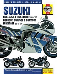 Suzuki GSX-R750 and GSX-R1100 Fours, Katana (GSX600F, GSX750F and GSX1100F) Fours Owners Workshop Manual (Hardcover, 3 Rev ed)