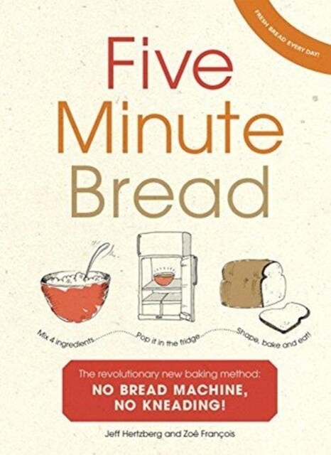 Five Minute Bread : The revolutionary new baking method: no bread machine, no kneading! (Paperback)