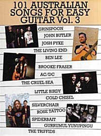 101 Australian Songs for Easy Guitar (Paperback)