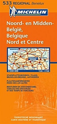 Belgique Nord and Centre (Paperback)