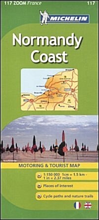 Map 0117 Normandy Coast (Paperback)