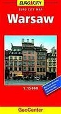 Warsaw GeoCenter City Map (Paperback)