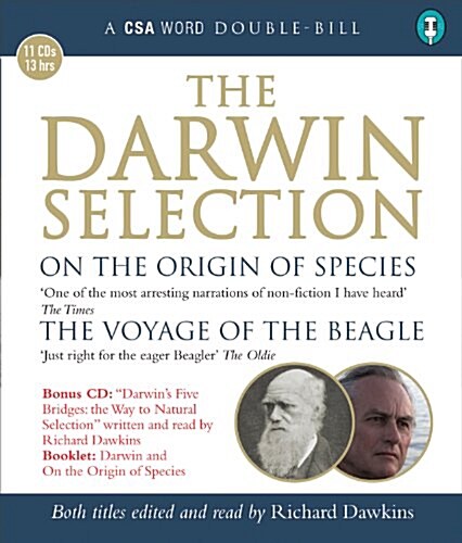 The Darwin Selection: On the Origin of Species and the Voyage of the Beagle (Audio CD)