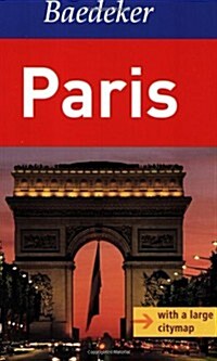 Baedeker Paris [With Map] (Paperback)