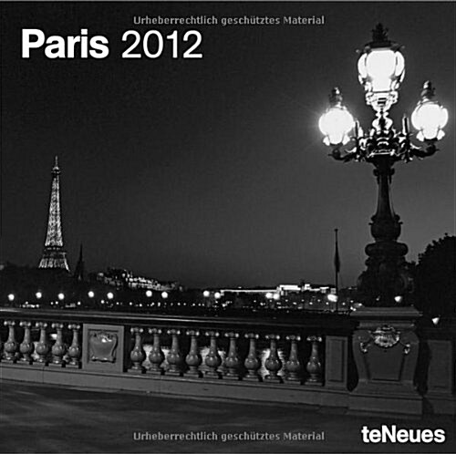 Paris 2012 Calendar