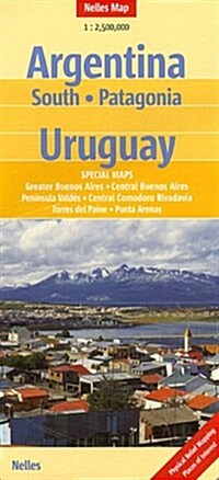 Argentina South / Patagonia / Uruguay (Paperback)