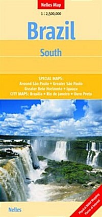 Brazil: South Nelles Map (Paperback)
