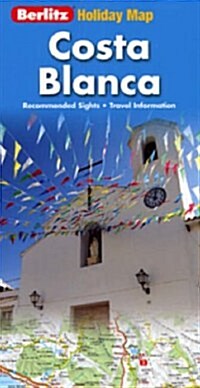 Costa Blanca Berlitz Holiday Map (Paperback)