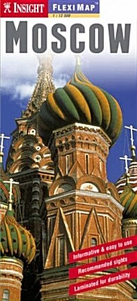Insight Flexi Map: Moscow (Paperback)