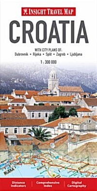 Insight Travel Maps: Croatia (Paperback)