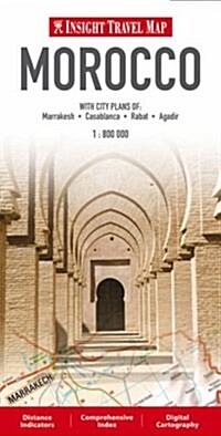 Insight Travel Maps: Morocco (Paperback)