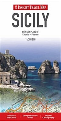 Insight Travel Maps: Sicily (Paperback)