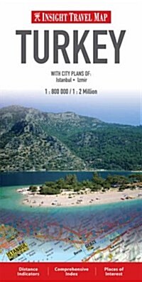 Insight Travel Maps: Turkey (Paperback)