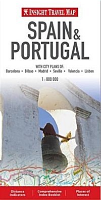 Insight Travel Maps: Spain & Portugal (Paperback)