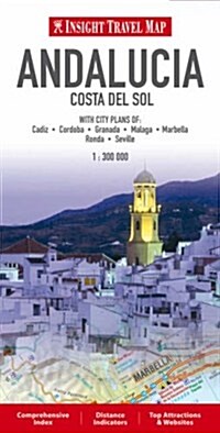 Insight Travel Maps: Andalucia & the Costa Del Sol (Paperback)